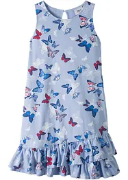 Robe volantée en jersey 100% coton, bonprix
