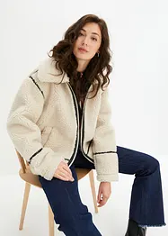 Lammfellimitat-Jacke, bonprix