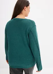 Pullover mit Strass-Applikation, bonprix