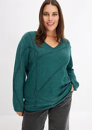 Pullover mit Strass-Applikation, bonprix