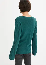 Pullover mit Strass-Applikation, bonprix