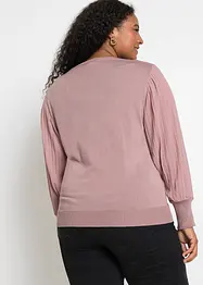Pull fluide en fine maille de viscose mélangée, bonprix