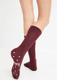 Socken mit Antirutsch Sohle mit Bio-Baumwolle (3 Paar), bonprix