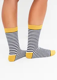 Socken mit Bio-Baumwolle (4er Pack), bonprix