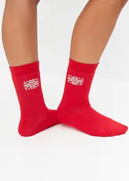 Thermo Socken Norweger mit Bio-Baumwolle (4er Pack), bonprix