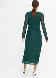 Robe midi à effet brillant, bonprix