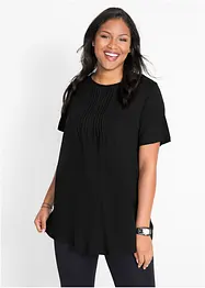 T-Shirt in A-Linien-Form, kurzarm, bonprix