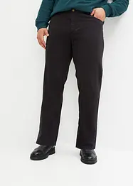 Regular Fit Twillhose aus reiner Baumwolle, Straight, bonprix
