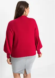 Strickpullover mit Ballonärmeln, bonprix