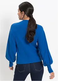Strickpullover mit Ballonärmeln, bonprix