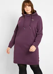 Robe molletonnée à capuche, bonprix