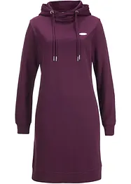 Robe molletonnée à capuche, bonprix