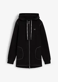 Fleecejacke mit Reißverschluss-Taschen, bonprix