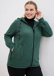 Veste polaire avec poches zippées, bonprix