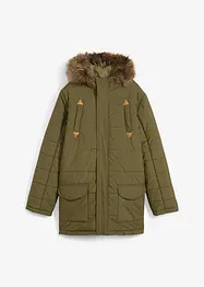 Jungen Funktions-Winterjacke mit Kapuze, bonprix