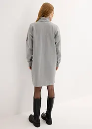 Oversize-Kleid mit Troyerkragen, bonprix