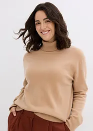 Kaschmir-Rollkragenpullover aus Good Cashmere Standard®, bonprix