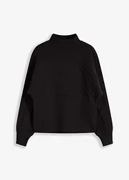 Pull à motif torsadé, bonprix