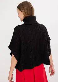 Pull oversize en maille torsadée, bonprix