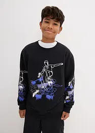 Jungen Sweatshirt aus Bio-Baumwolle, bonprix