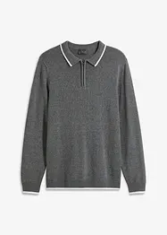 Troyer Pullover mit Polokragen, bonprix