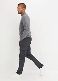 schicke Cargohose mit Bundfalte, Regular Fit, bonprix