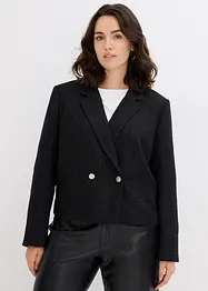 Bouclé-Blazer mit Glanzfäden, bonprix