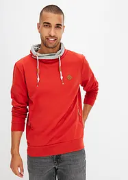 Sweatshirt mit weitem Kragen, bonprix