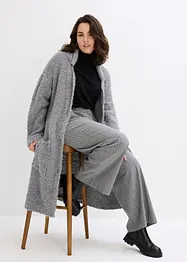 Gilet en maille en laine bouclée, bonprix