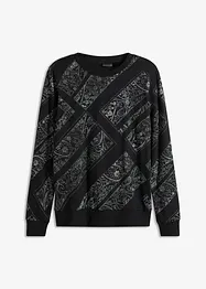 Rundhals-Sweatshirt mit Print, bonprix