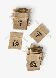 Geschenksäckchen 1-24 (24er Pack), bonprix