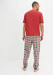 Pyjama mit Bio-Baumwolle, bonprix