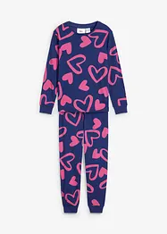 Mädchen Pyjama mit Bio-Baumwolle (2-tlg. Set), bonprix