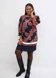 Jerseykleid mit Wickeleffekt, bonprix