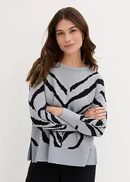 Pull en jacquard, bonprix