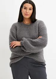 Pull oversize en fil moelleux, bonprix