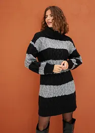 Strickkleid mit Pailletten, bonprix