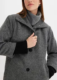 Manteau court, aspect laine, bonprix