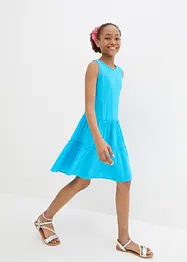 Robe midi en gaze de coton légère, bonprix