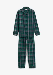 Kinder gewebter Pyjama aus Flanell (2-tlg. Set), bonprix