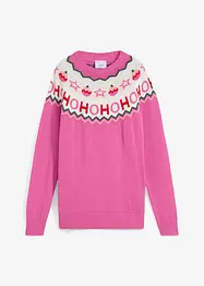 Pullover mit Weihnachtsmotiv, bonprix