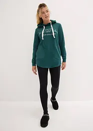 Jogginganzug mit Long-Sweatshirt und Leggings (2-teilig), bonprix