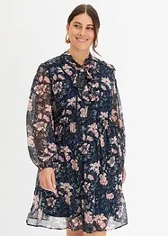 Robe imprimée en crêpe, bonprix