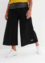 Loungewear Shirt-Hose mit Bequembund, wadenlang, bonprix