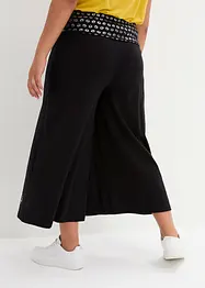 Loungewear Shirt-Hose mit Bequembund, wadenlang, bonprix