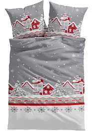 Bettwäsche mit winterlichem Motiv, bonprix