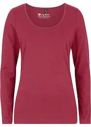 T-shirt manches longues près du corps, bonprix