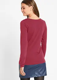 T-shirt manches longues près du corps, bonprix