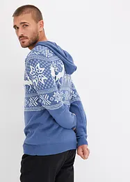 Norweger-Pullover mit Kapuze, bonprix