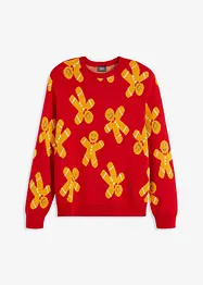 Weihnachtspullover mit Baumwolle, bonprix